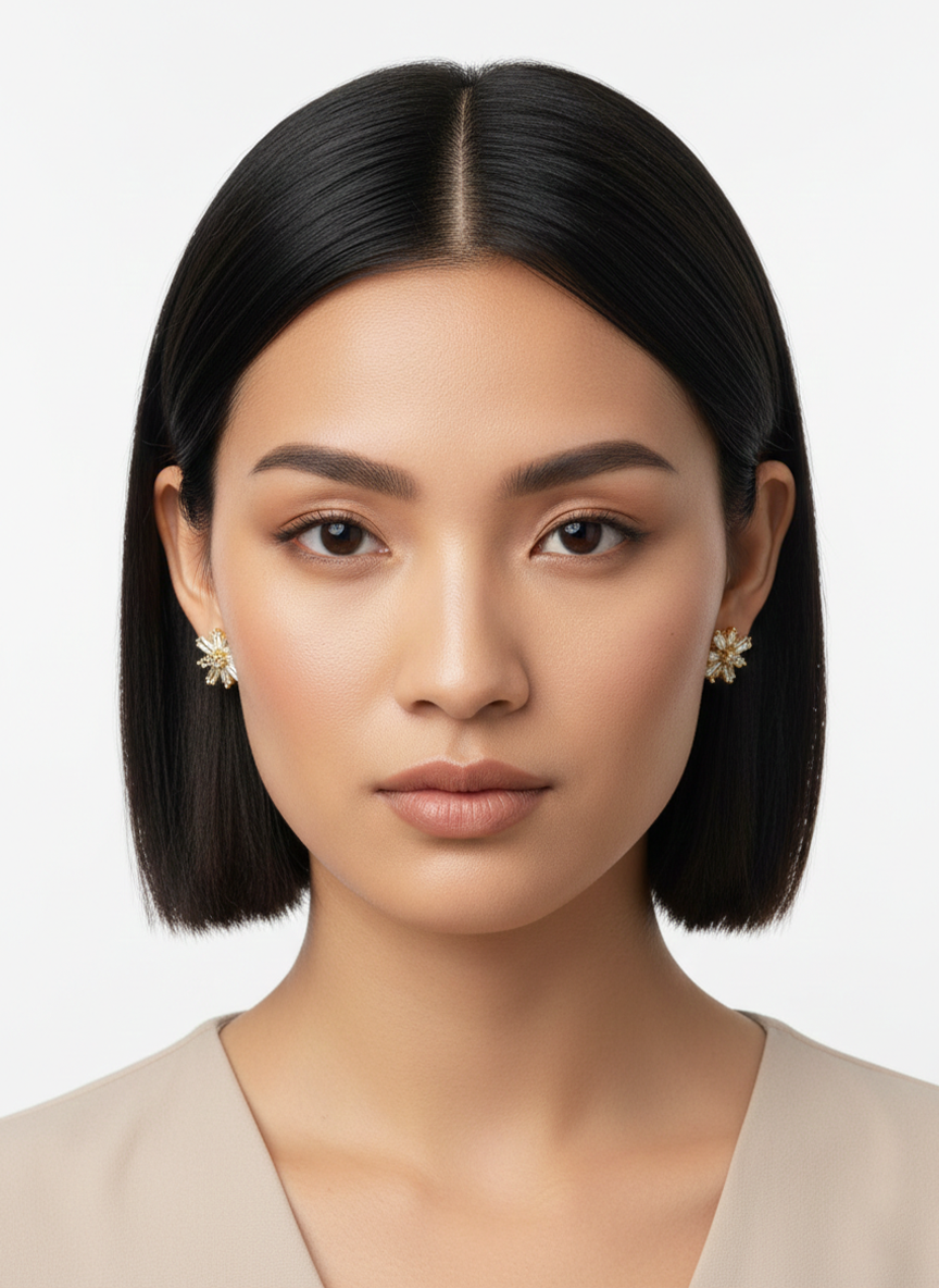 Soleil Étoilé Radiant Studs