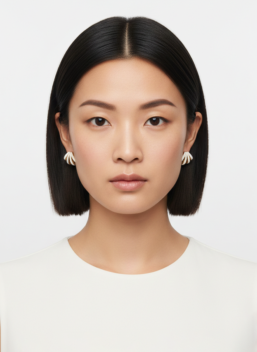 Éloria Sculpted Hoops