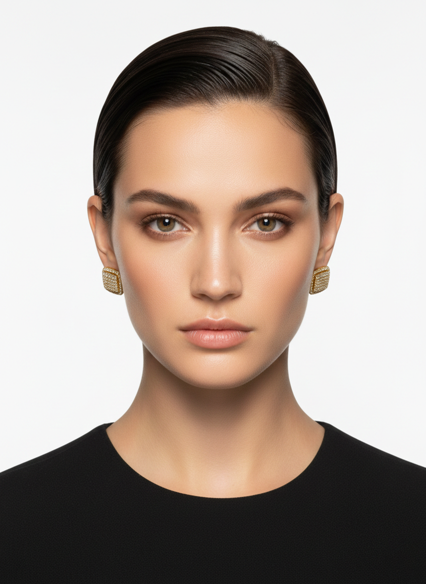 Atelier Carré Lumière Studs