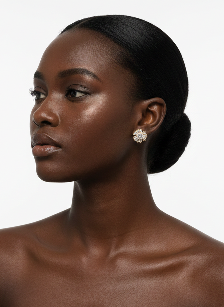 Maison Solène Halo Studs