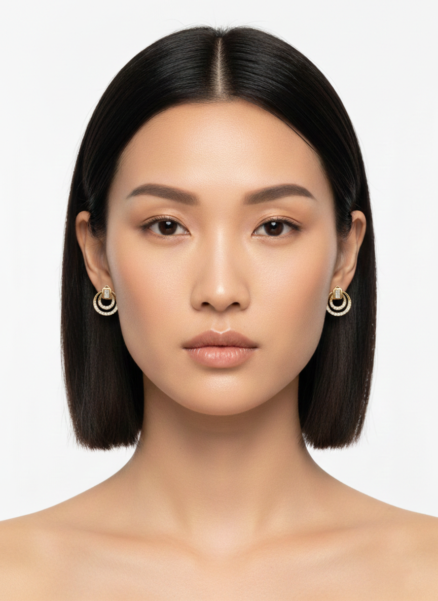 Linea Aurea Duet Hoops