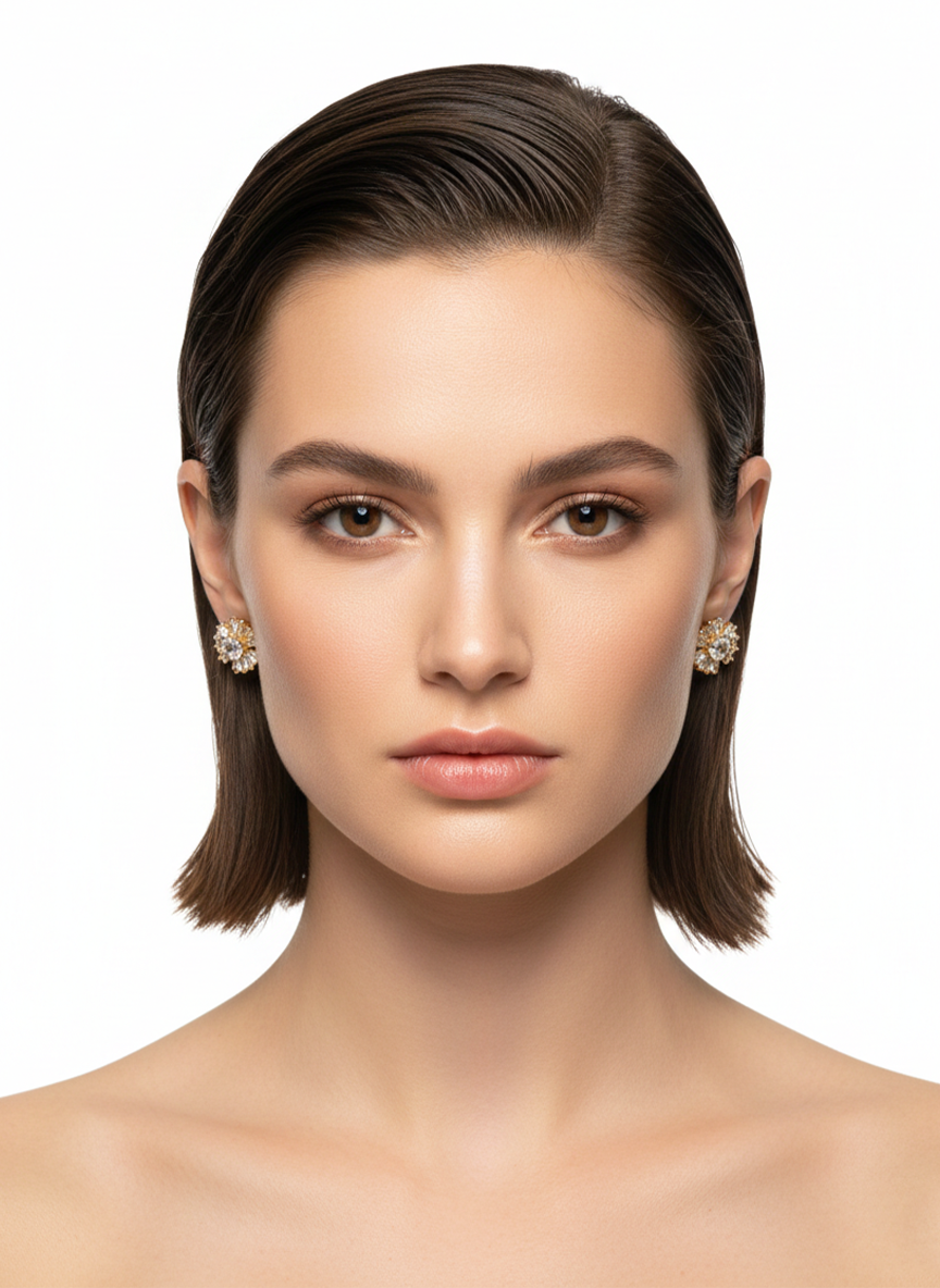 Maison Solène Halo Studs