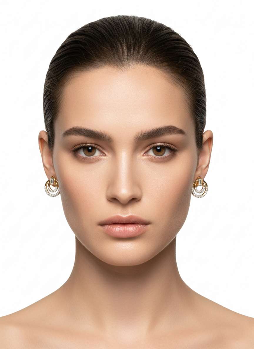 Linea Aurea Duet Hoops